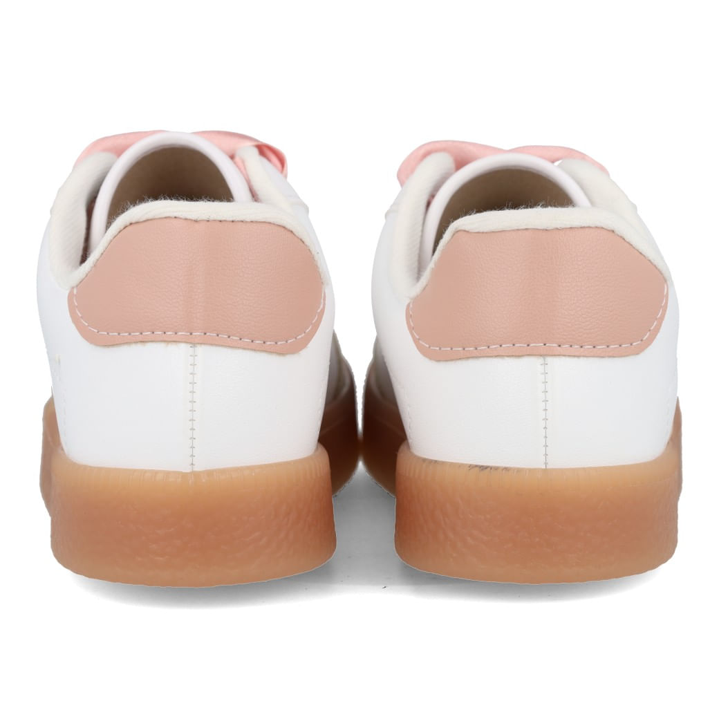 Molekinha Tenis 2582-108-29468-96047 Branco-Branco Off-Rosa Sint_8__